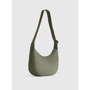 Quince Revive Nylon Shoulder Bag Olive NWT